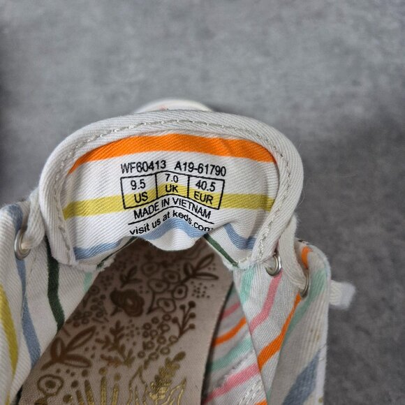 9.5 Anthropologie Keds x Rifle Paper Company Sun Girls Sneakers - Picture 11 of 11